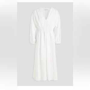 Sandro white midi dress NWT size FR40 (US8)